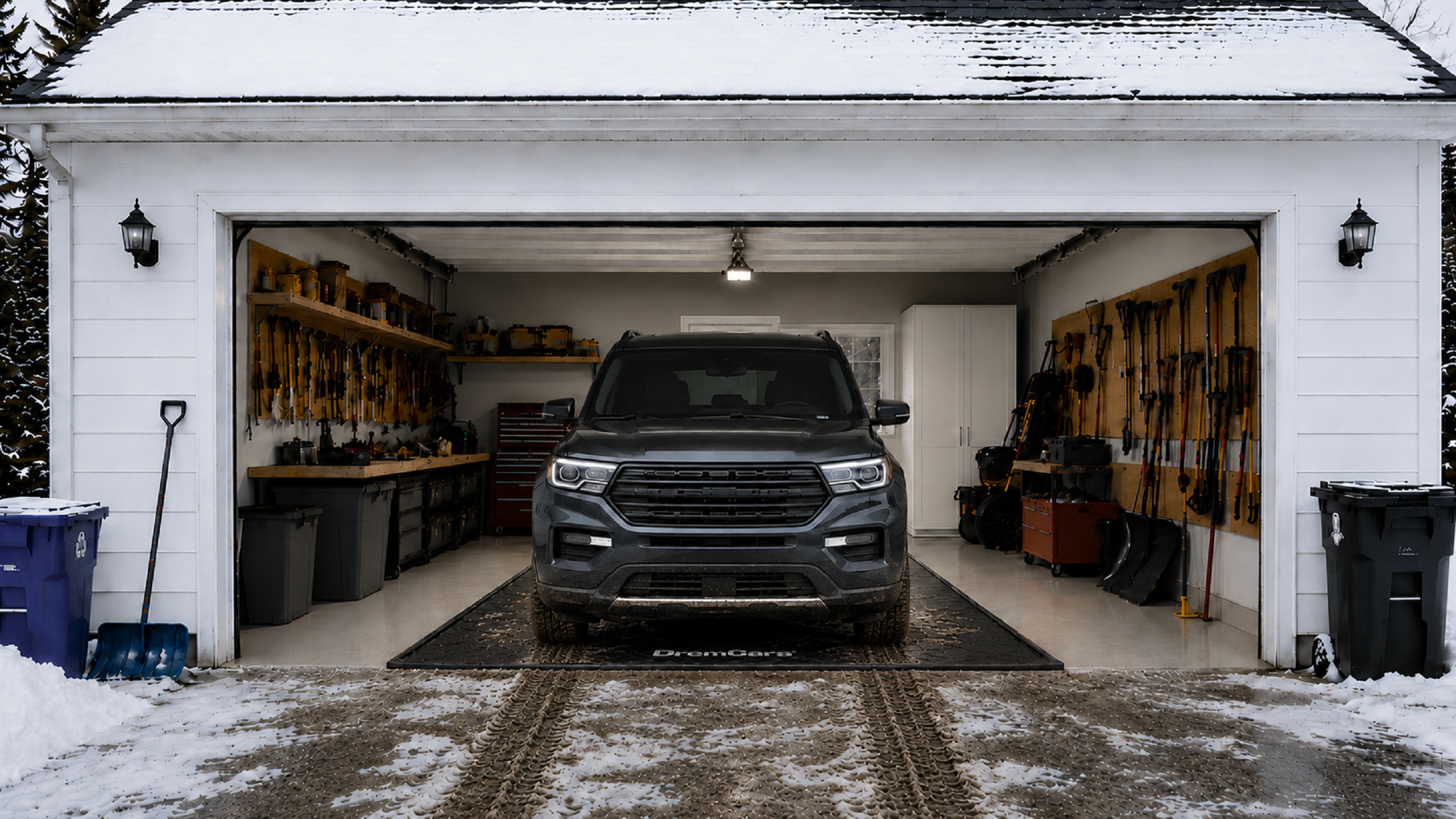 Protect Your Garage Floor from Water, Mud, Salt, Oil & Everyday Mess